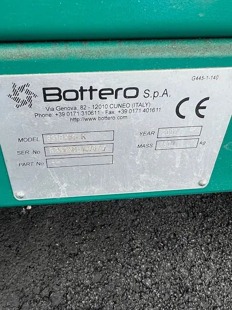 Skärbord Bottero