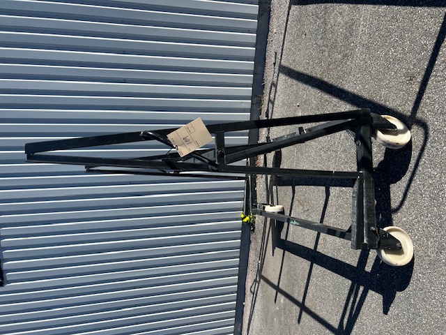 Nr: 109 Ensidig endcapvagn svart