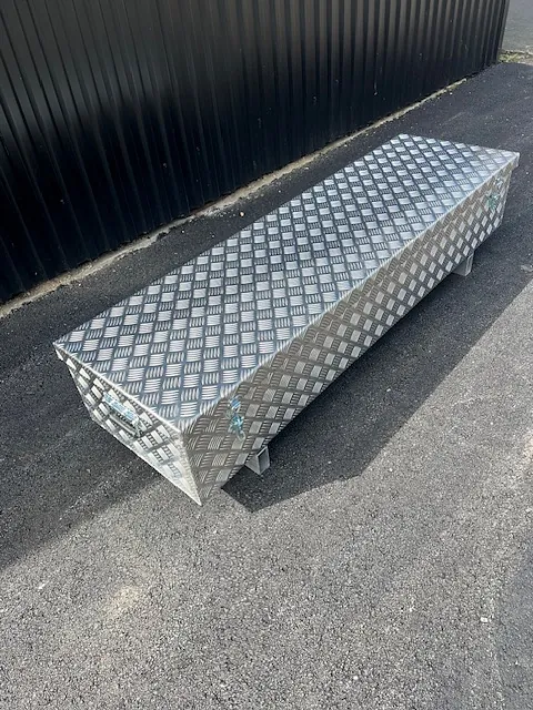 Aluminiumlåda till vakumsug