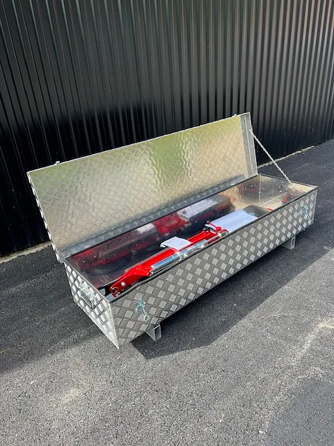 Aluminiumlåda till vakumsug