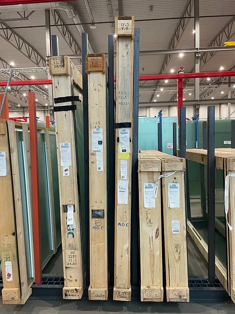 Lådstödskenor dubbelradiga