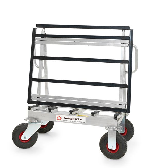 Utdragbar Transportvagn aluminium