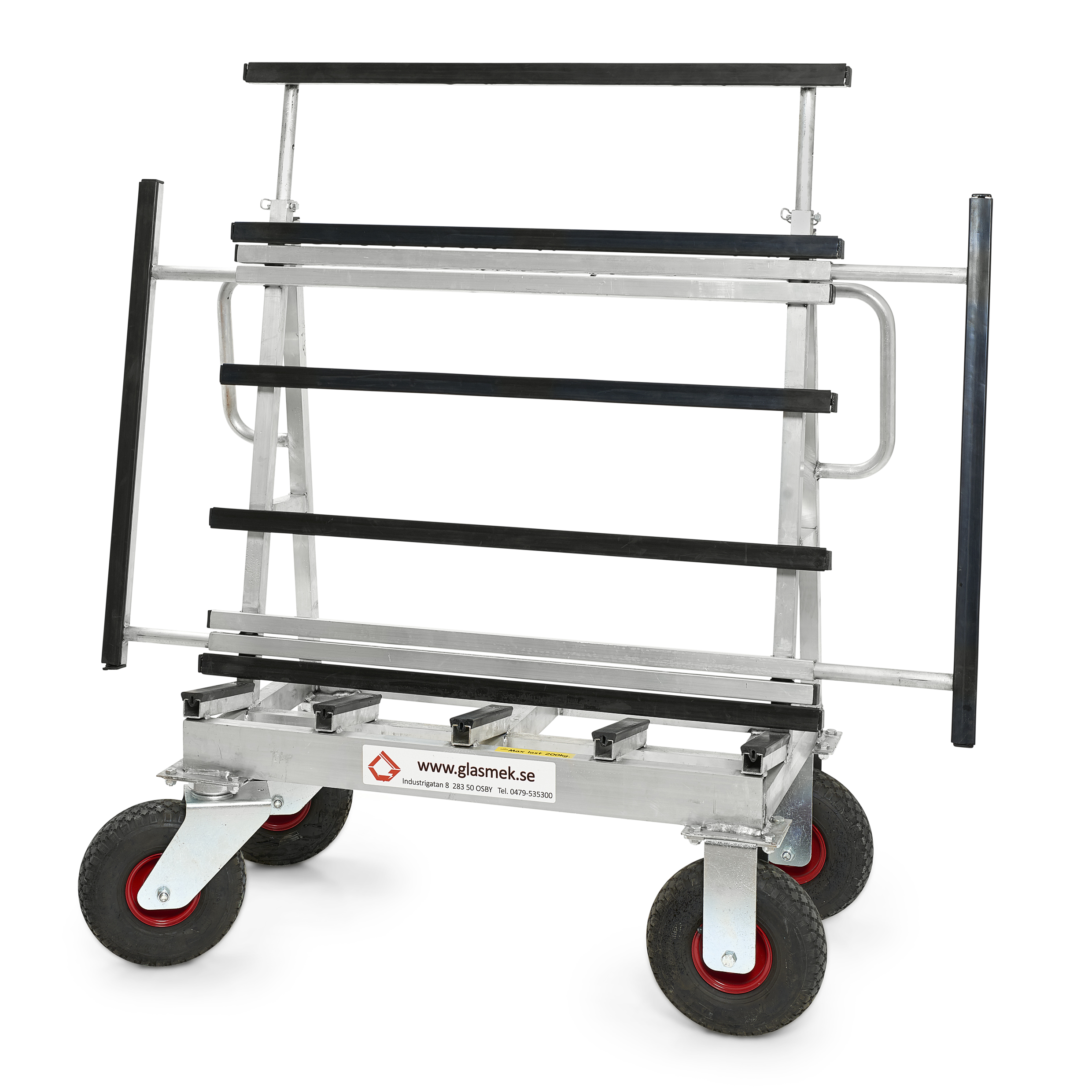 Utdragbar Transportvagn aluminium