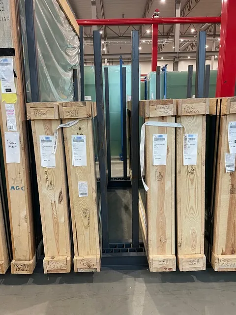 Lådstödskenor dubbelradiga