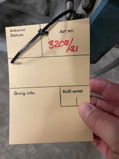 Kulbord Nr: 3308