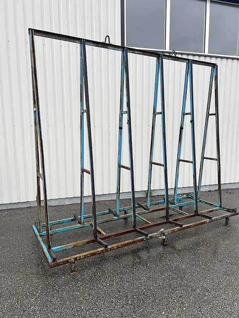 A-pall med kranöglor blått