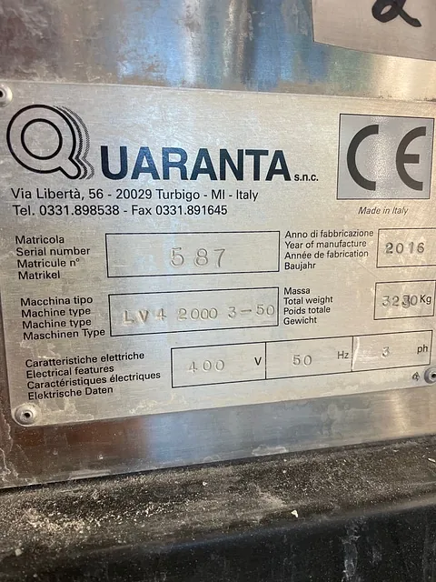 Glastvättmaskin Quaranta